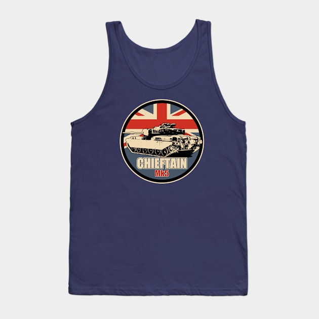 Chieftain Tank Tank Top by TCP